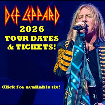 Def Leppard 2025/2026 Tour Tickets
